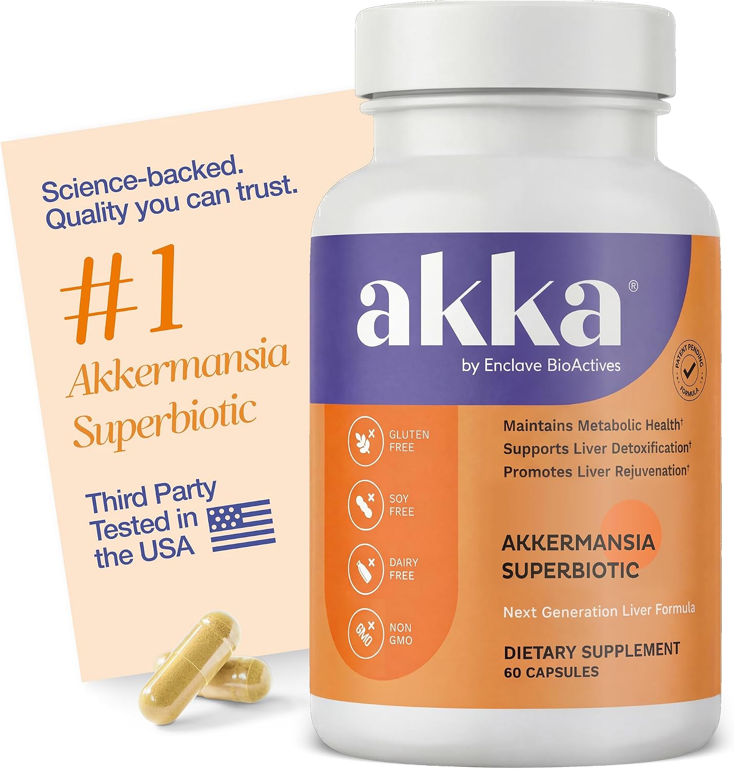 Probiotic, Liver Cleanse, Detox & Repair, Non-GMO
